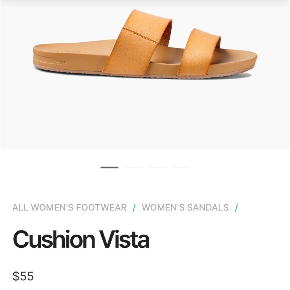 Reef Cushion Vista Sandal Size 8